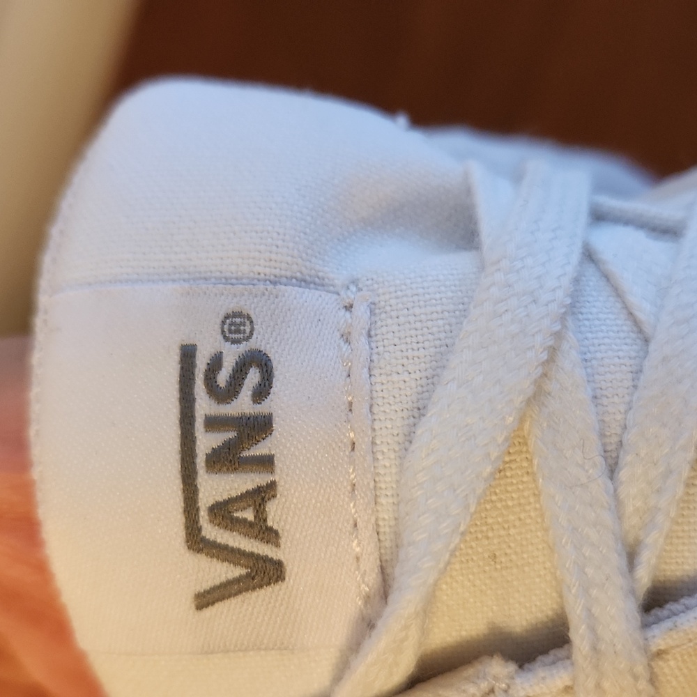 Vans Doheny Shoes White Sneakers Women's 9.5 Off The Wall Classic Canvas - Picture 10 of 11